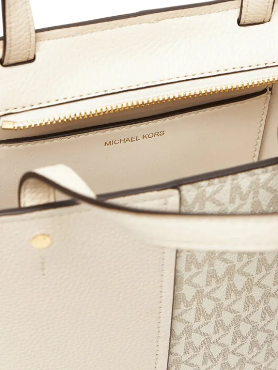 MICHAEL Michael Kors Torebka Flora 32T5GFFC1B Kremowy