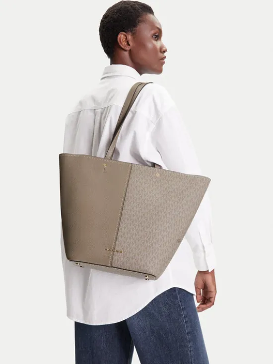 MICHAEL Michael Kors Torebka Flora 30T5GFFT3B Beżowy