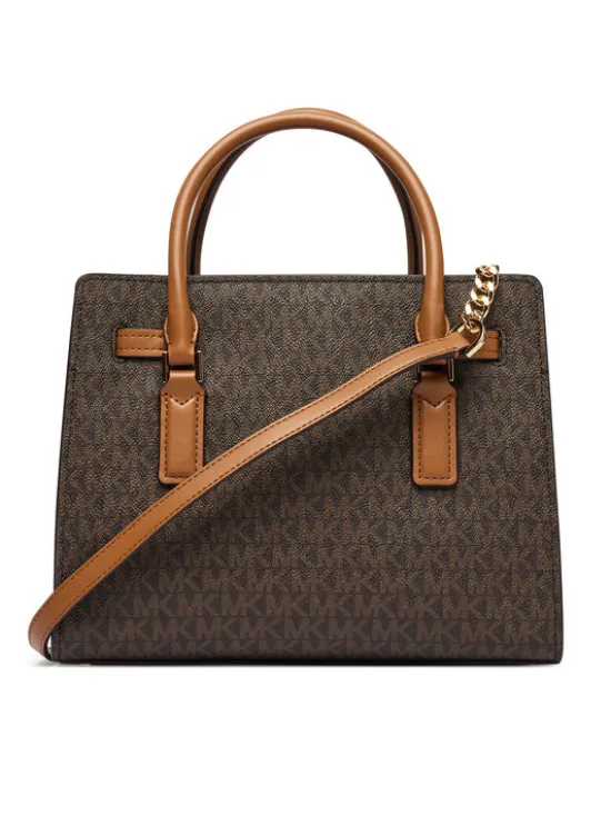 MICHAEL Michael Kors Torebka Hamilton Moderne 30T6GNXS1B Brązowy ciemny