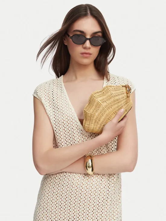 MICHAEL Michael Kors Torebka Shelly 30S6G16C5W Beżowy