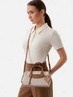MICHAEL Michael Kors Torebka Jet Set 32S6GTVC0B Écru