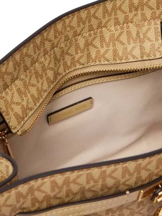 MICHAEL Michael Kors Torebka Hamilton Moderne 30T6GNXS1V Beżowy