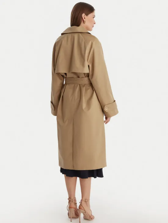MICHAEL Michael Kors Trencz MR620FLKQH Beżowy Oversize