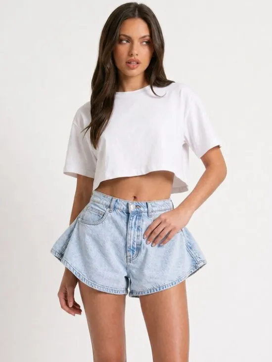 MissDenim Szorty jeansowe Skorts Niebieski Regular Fit