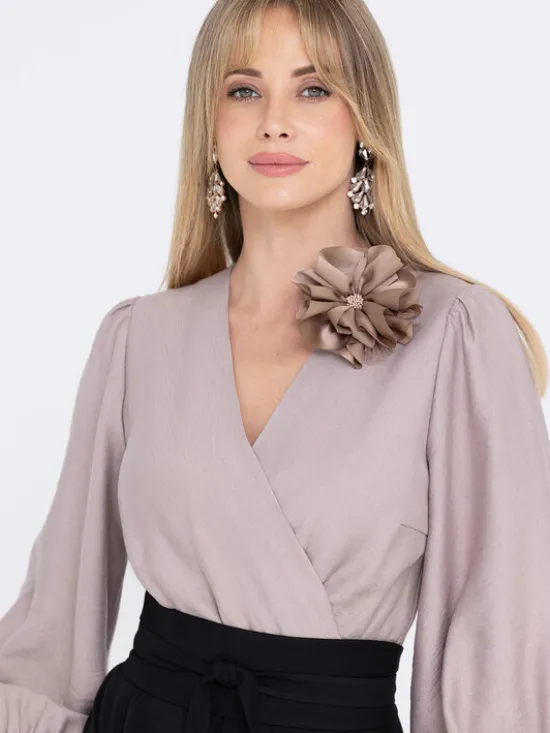 Miss LK Broszka MISSLKBR Beżowy