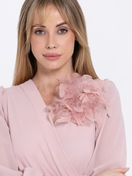 Miss LK Broszka MISSLKBR Różowy