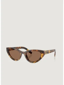 Miu Miu Okulary przeciwsłoneczne 0MU A04S 14L60M Brązowy