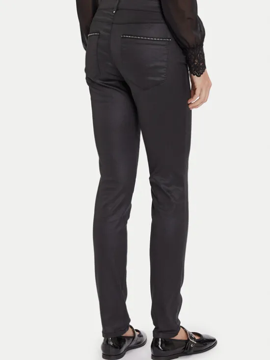 Morgan Jeansy 252-PALAO Czarny Slim Fit