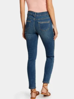 Morgan Jeansy 231-PCLEM Niebieski Slim Fit