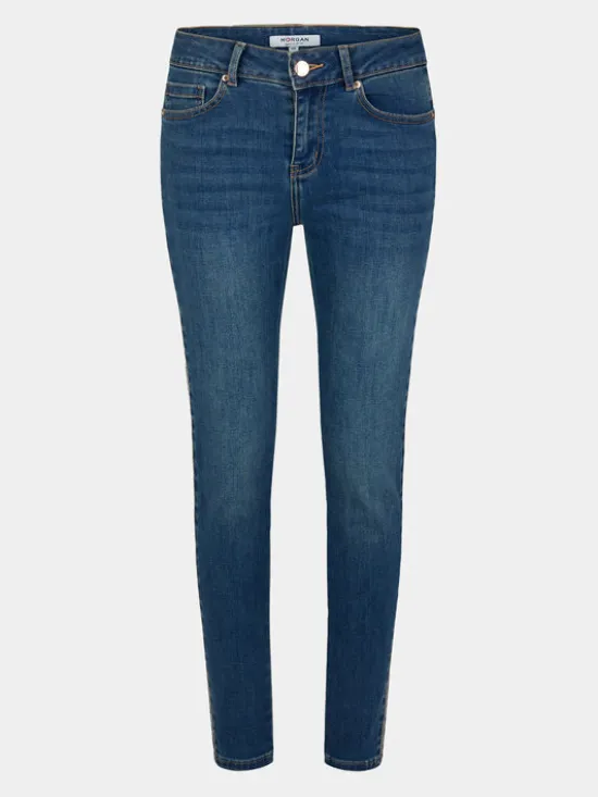 Morgan Jeansy 231-PCLEM Niebieski Slim Fit