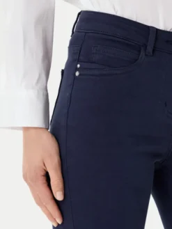 Morgan Jeansy 231-PRETTY Granatowy Slim Fit