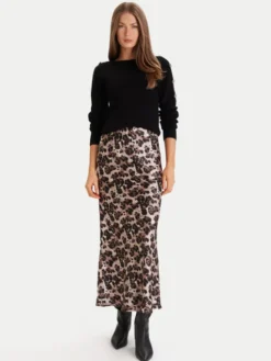 Morgan Sweter 252-MTECNA Czarny Regular Fit