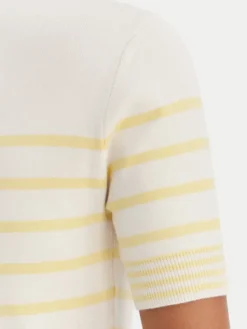 Morgan Sweter 251-MTERI Żółty Slim Fit