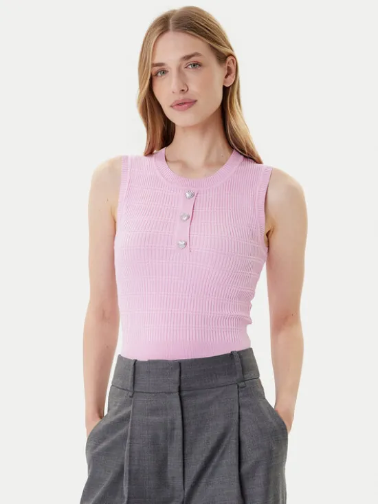 Morgan Top 252-MJILA Różowy Slim Fit