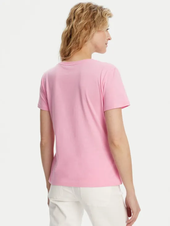 Morgan T-Shirt 251-DOLCE Różowy Regular Fit