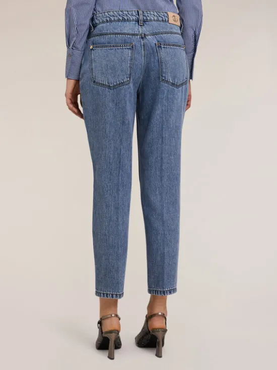 Motivi Jeansy P534Q003757N004 Niebieski Regular Fit
