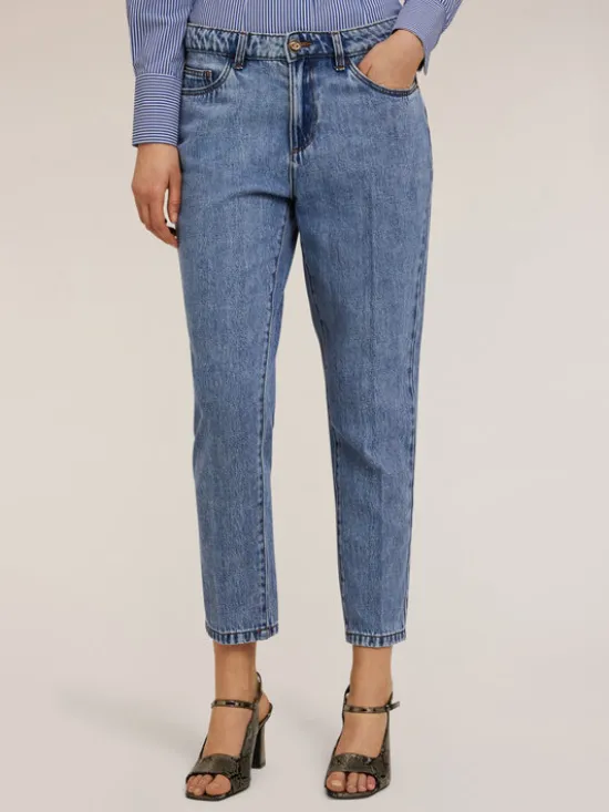 Motivi Jeansy P534Q003757N004 Niebieski Regular Fit