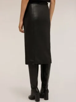 Motivi Spódnica midi 1329Q001156N033 Czarny Regular Fit