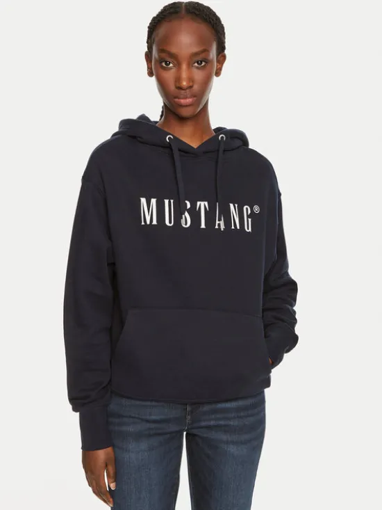 Mustang Bluza Margo 1013934 Granatowy Oversize