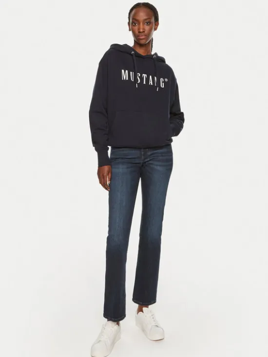 Mustang Bluza Margo 1013934 Granatowy Oversize