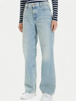 Mustang Jeansy Madison 1016929 Niebieski Wide Fit