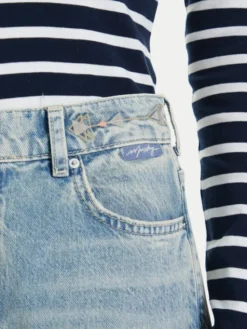Mustang Jeansy Madison 1016929 Niebieski Wide Fit