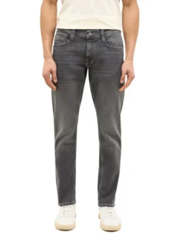 Mustang Jeansy Style Oregon Slim Czarny Slim Fit