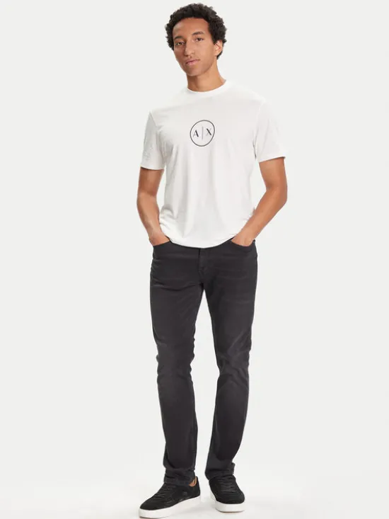 Mustang Jeansy Vegas 1016794 Czarny Slim Fit