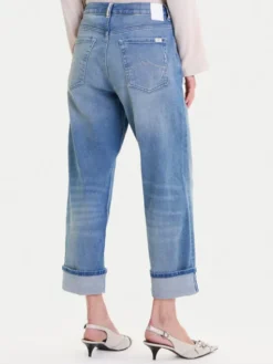 Mustang Jeansy Vermont 1016933 Niebieski Loose Fit