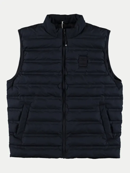 Mustang Kamizelka Dublin 1015601 Granatowy Regular Fit