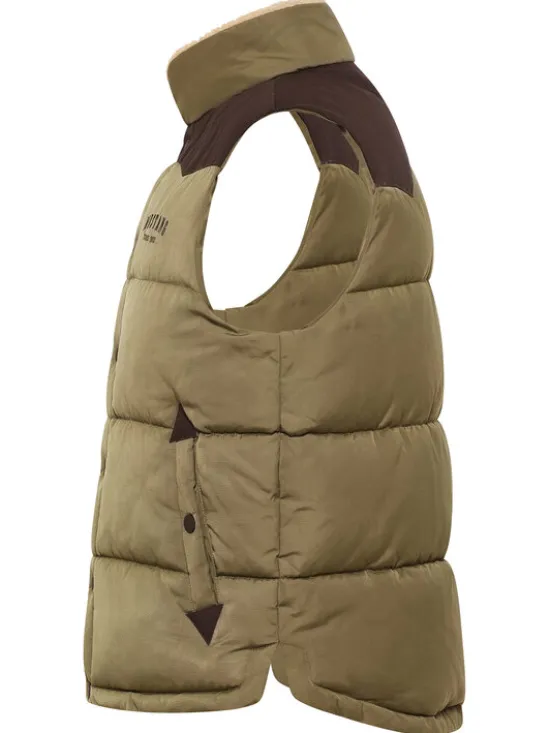 Mustang Kamizelka Dublin 1016901 Zielony Regular Fit