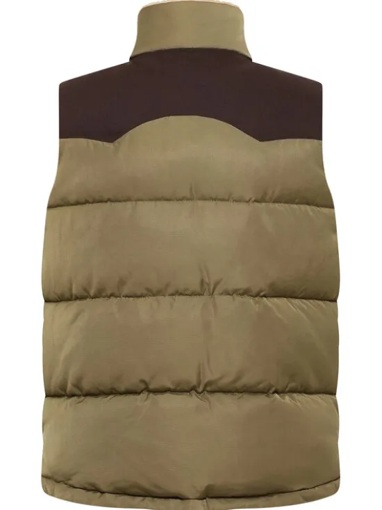 Mustang Kamizelka Dublin 1016901 Zielony Regular Fit