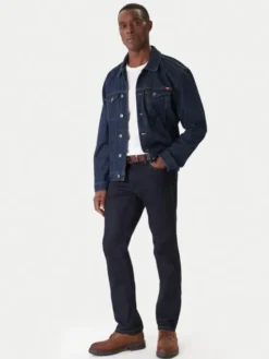 Mustang Kurtka jeansowa Dallas 1016830 Niebieski Regular Fit