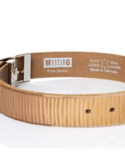 Mustang Pasek BELT Beżowy