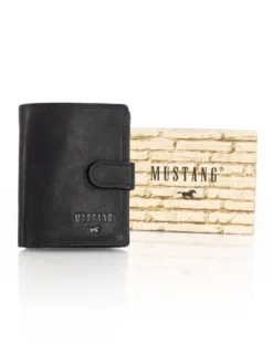 Mustang Portfel DENIMO WALLET Czarny