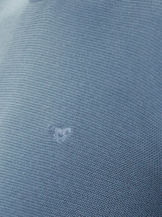 Mustang Sweter Elliot 1016844 Niebieski Regular Fit