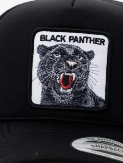MyStars Czapka z daszkiem z Czarną Panterą Black Panther Czarny