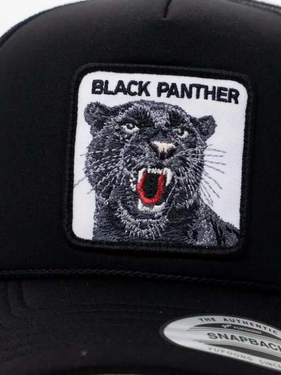 MyStars Czapka z daszkiem z Czarną Panterą Black Panther Czarny
