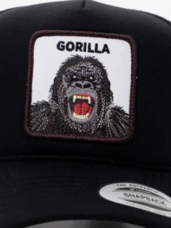 MyStars Czapka z daszkiem z Gorylem Gorilla Czarny