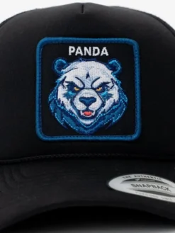 MyStars Czapka z daszkiem z Pandą Panda Czarny