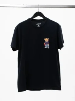 MyStars Komplet t-shirtów Zestaw 3 sztuki Chill Bear Misie Miśki Modne Czarny Regular Fit