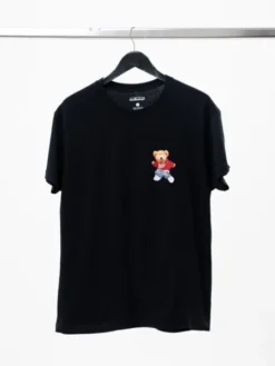 MyStars Komplet t-shirtów Zestaw 3 sztuki Chill Bear Misie Miśki Modne Czarny Regular Fit