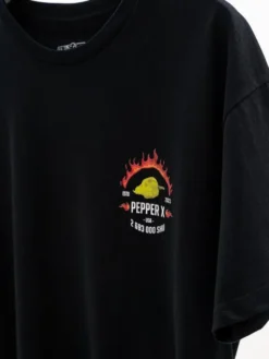 MyStars Komplet t-shirtów Zestaw 3 Koszulki Paryczki ostre Hot Peppers Czarny Regular Fit