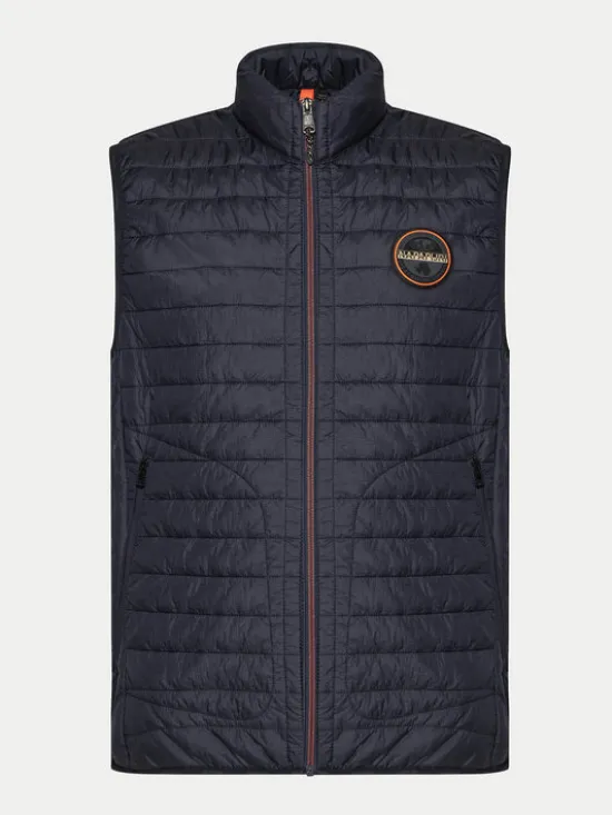 Napapijri Kamizelka Amiata NP0A4ICR Granatowy Regular Fit
