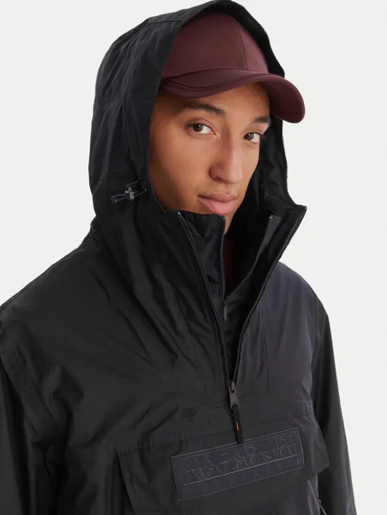 Napapijri Kurtka anorak RF Next WB NP0A4FI3 Granatowy Loose Fit