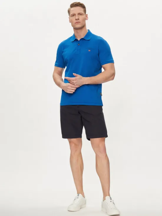 Napapijri Szorty materiałowe Nakuru 6 NP0A4HRV Granatowy Regular Fit