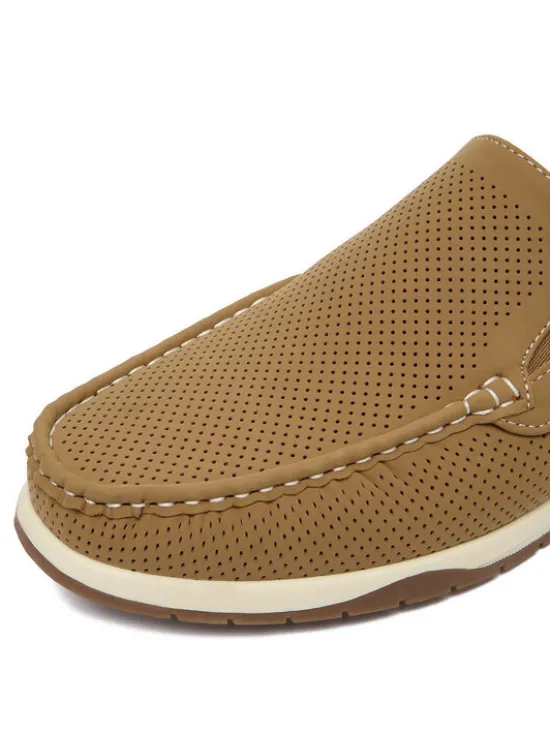 Nautica Mokasyny CEO-TITO-01 Beżowy