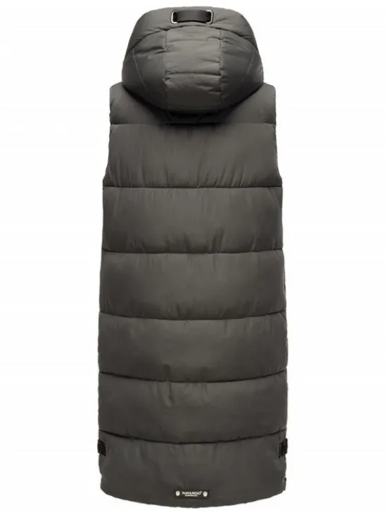 Navahoo Bezrękawnik Schnuffelchen Czarny Casual Fit