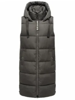 Navahoo Bezrękawnik Schnuffelchen Czarny Casual Fit