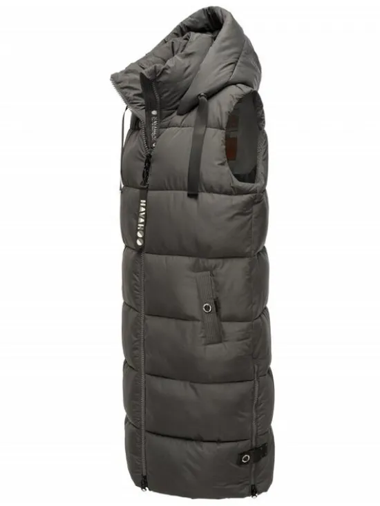 Navahoo Bezrękawnik Schnuffelchen Czarny Casual Fit